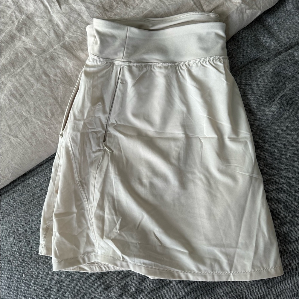 High waisted skort